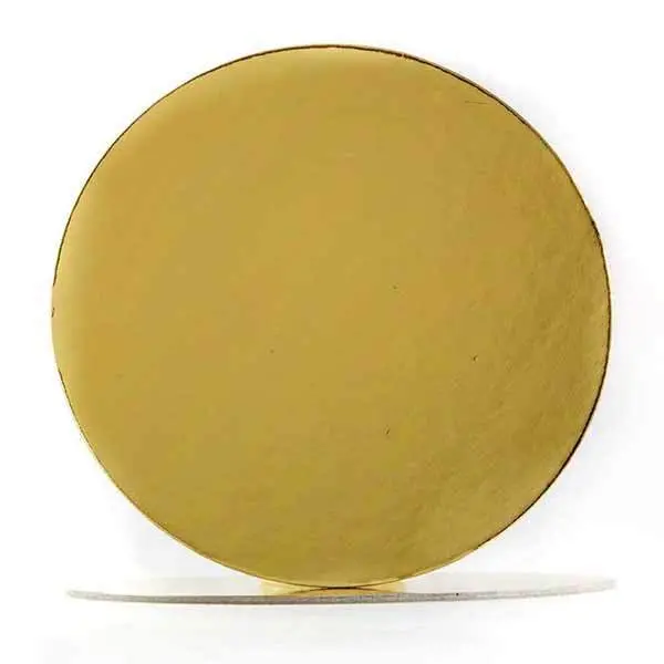12-Inch Gold Tip-Number Cake Board – Decorative Edged Design, 100-Pack 1