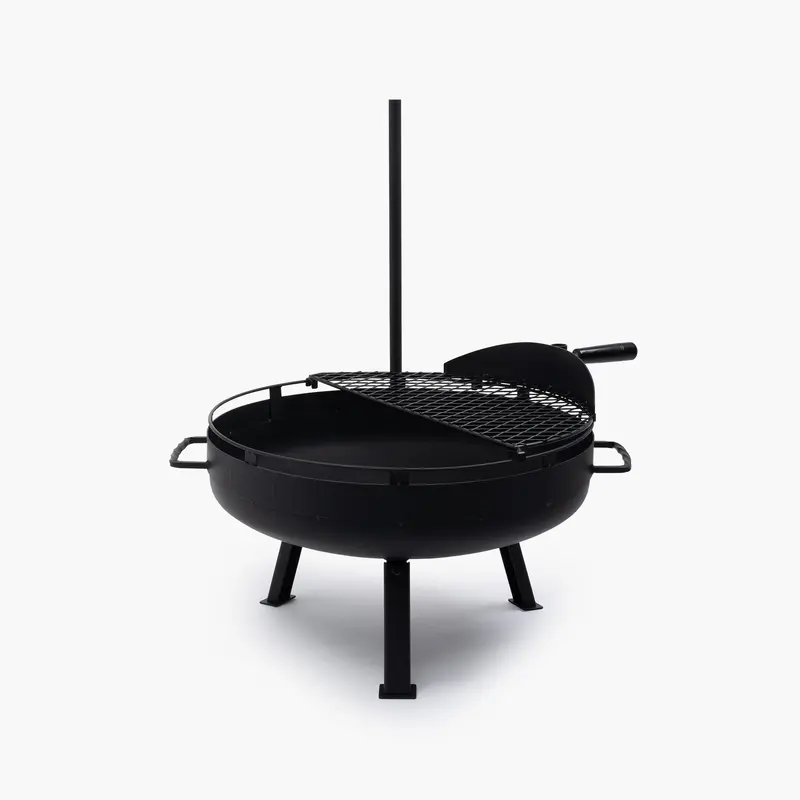 23-Inch Portable Cowboy Fire Pit Grill 1