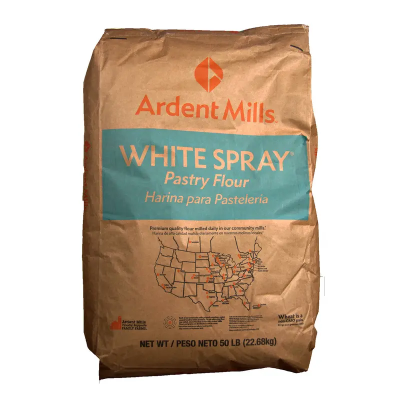 50-Pound Bag Of White Pastry Flour (Spray-Dried) 1