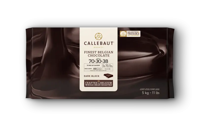 70.5% Dark Chocolate Couverture Block (Special Order) 1