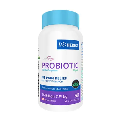 88Herbs Lactospore Probiotic – Bacillus Coagulans Spore-Forming Strain 1