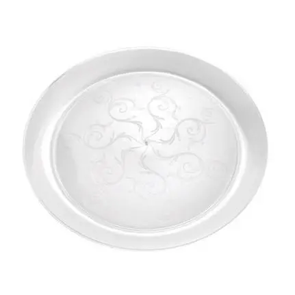 9-Inch Clear Plastic Dinner Plates – Pack Of 240 1