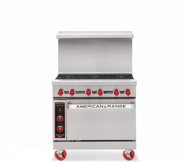 American Range Ar-5 36-Inch 5-Burner Gas Range Featuring Single Standard Oven (Ng) 1