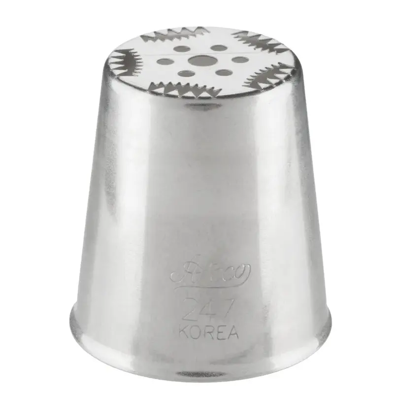 Ateco #247 Closed Star Decorating Tip 1
