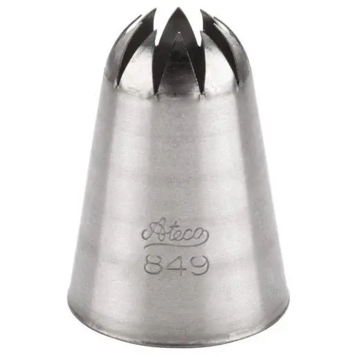 Ateco #849 Petal Decorating Tube – Realistic Flower Petal Shaping Tip 1