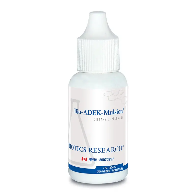 Biotics Research Bio-Adek-Mulsion Vitamin A, D, E & K Liquid Supplement 1