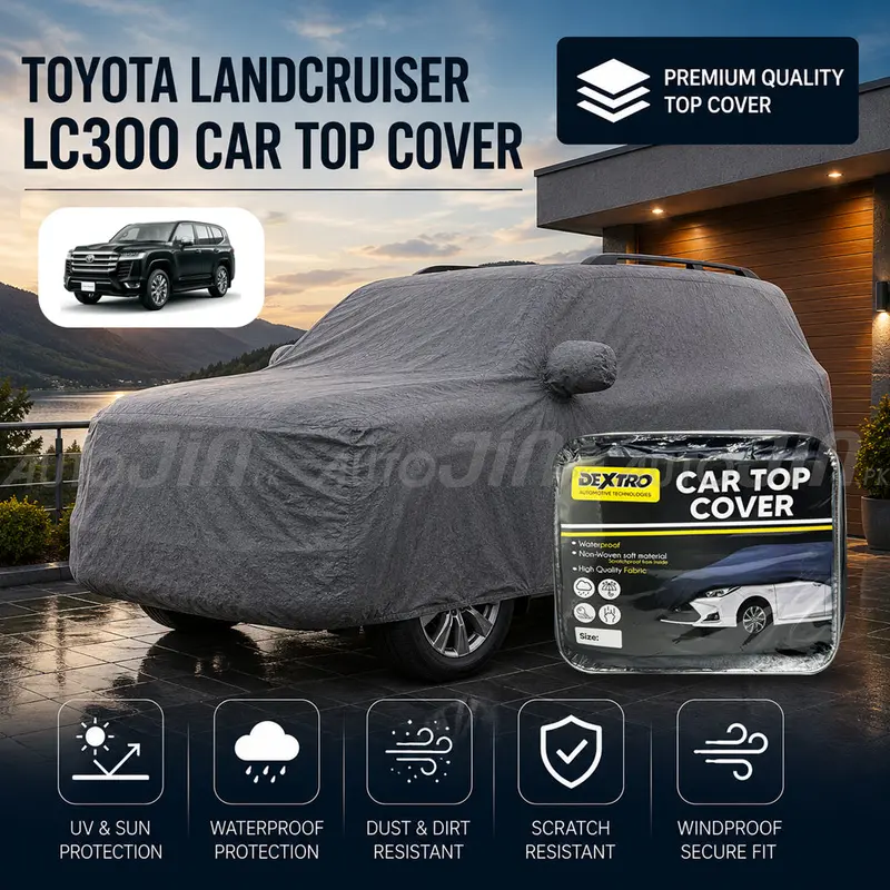 Breathable Non-Woven Top Cover For Toyota Land Cruiser 300 (2026) 1