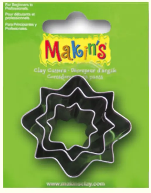 Caption Letter Cookie Cutters – 3-Piece Assorted Font Set 1