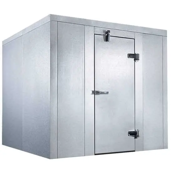 Coldline 10' X 10' Stainless Steel Walk-In Cooler 1