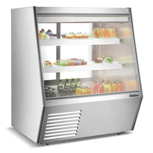 Coldline Hdl-48 48-Inch Slanted-Glass High-Meat Deli Case With Rear Refrigerated Storage 1