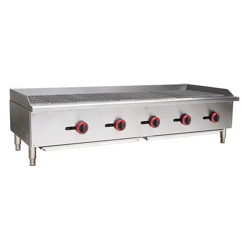 Cookline Ccb-60 60-Inch Radiant Gas Charbroiler – Countertop Commercial Grill 1