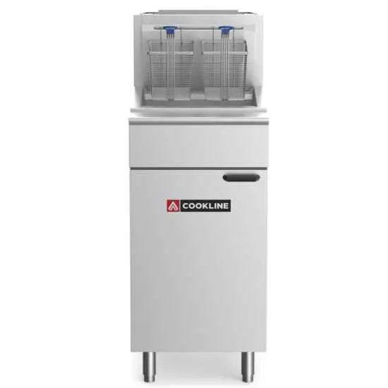 Cookline Cf50-Ng 50-Pound 4-Tube Natural Gas Deep Fryer – 120K Btu Output 1