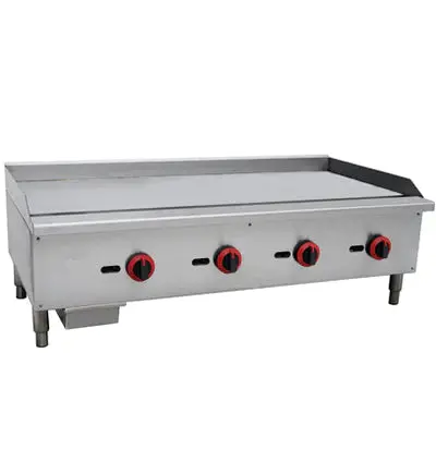 Cookline Cgg-48M 48-Inch Manual-Control Gas Griddle – 120K Btu Countertop Model 1