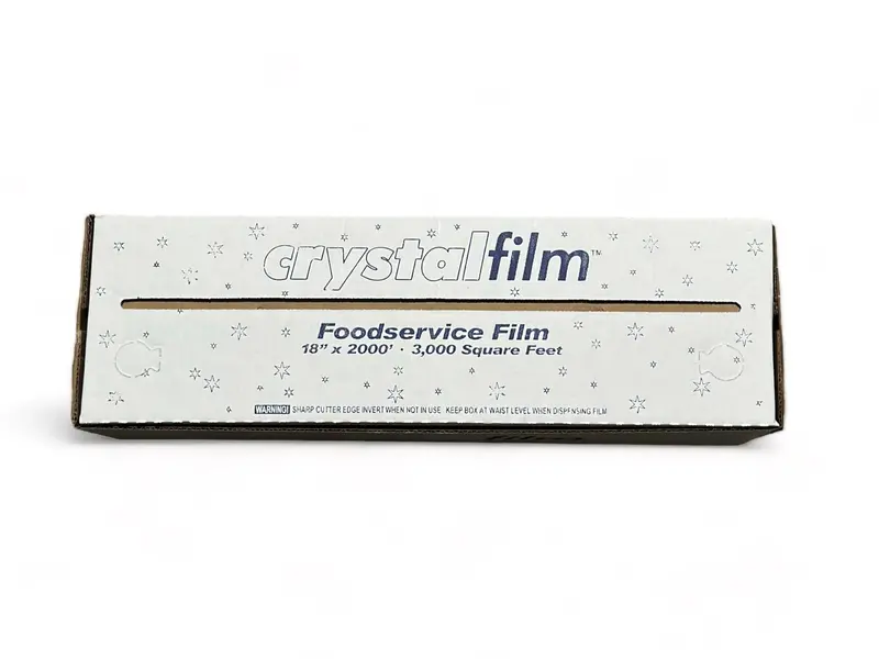 Crystal-Clear Stretch Film Wrap – 18" × 2000 Feet 1