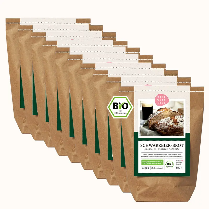 Economy Pack: Organic Dark Beer Bread Mix 1