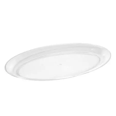 Elegant Oval Black Serving Platter 1