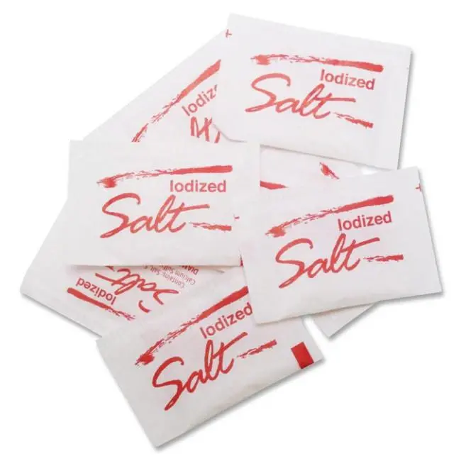 Fine Sea Salt Single-Serve Packets 1