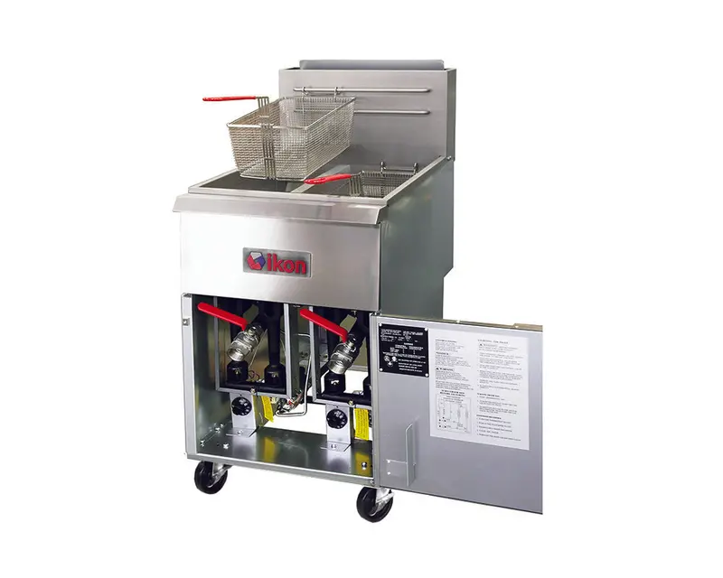 Ikon Igf-40/40 Lp Gas Fryer – Dual 40-Lb Capacity Deep Fryer (Propane) 1