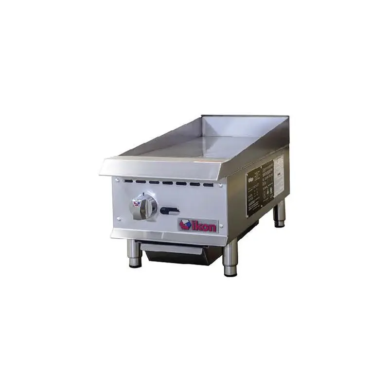 Ikon Img-12 Manual-Control Griddle – 12-Inch Compact Flat Top Cooker 1
