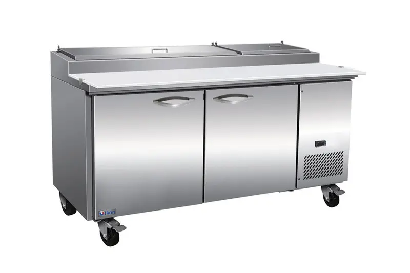 Ikon Ipp71 Medium-Size Pizza Preparation Table With Cold Pan Storage 1