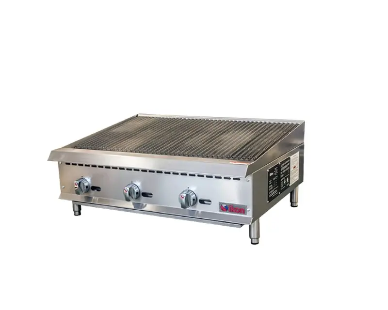 Ikon Irb-36 Radiant Broiler – 36-Inch Restaurant Radiant Heat Broiler 1