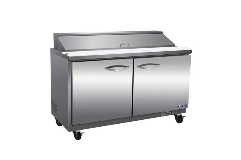 Ikon Isp61 Commercial Sandwich Prep Table With Refrigerated Pan Storage 1