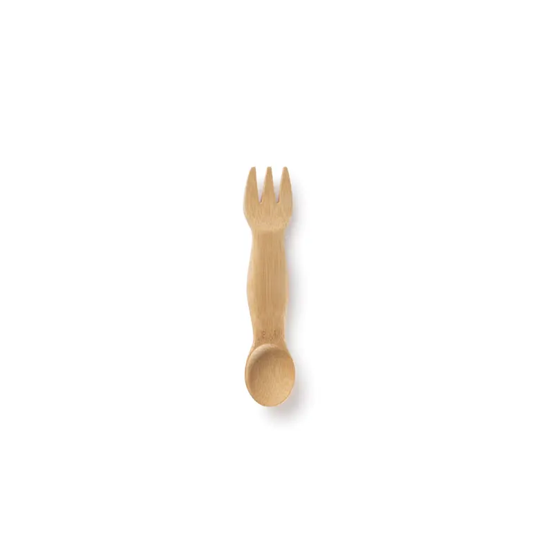 Kid-Sized Bamboo Spork – Designed For Toddlers (18 Months+) 1