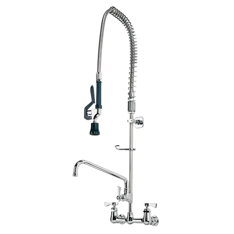 Krowne 17-109Wl Wall-Mounted Royal Series Pre-Rinse Faucet With Lever Handle 1