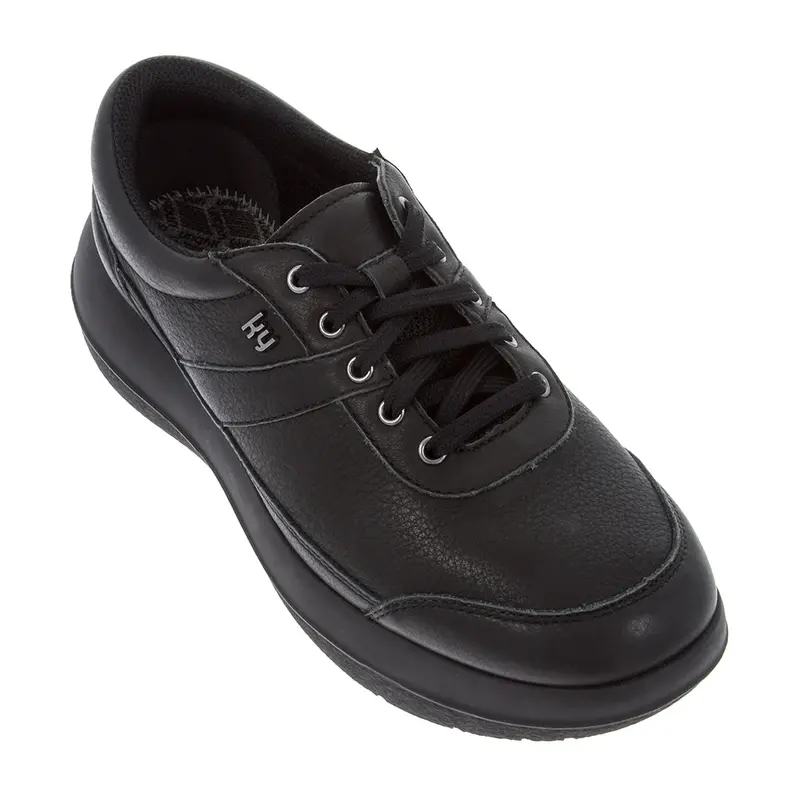 Kybun Aubonne Women'S Black Leather Comfort Shoe 1