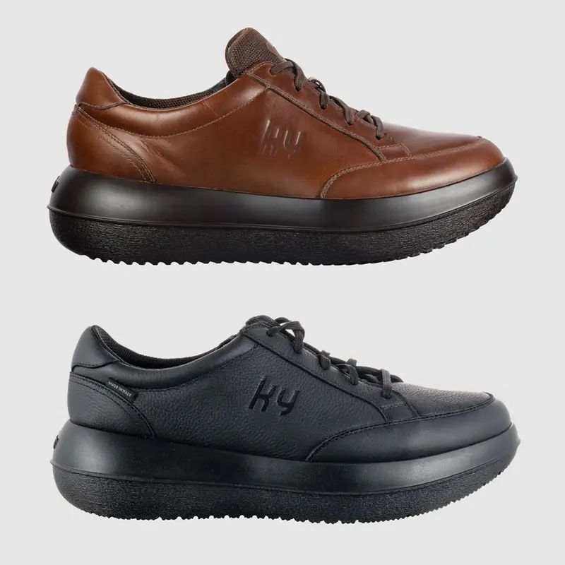 Kybun Zurich Ii Men’S Comfort Leather Formal Sneakers 1