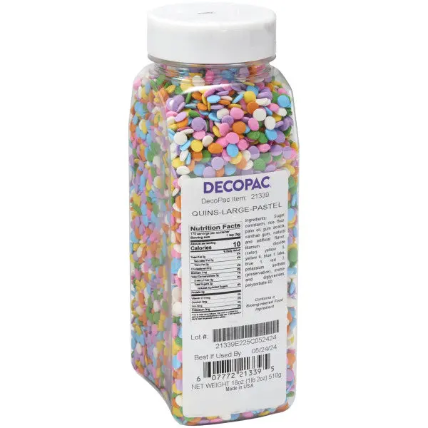 Large Pastel Quins – 18 Oz 1
