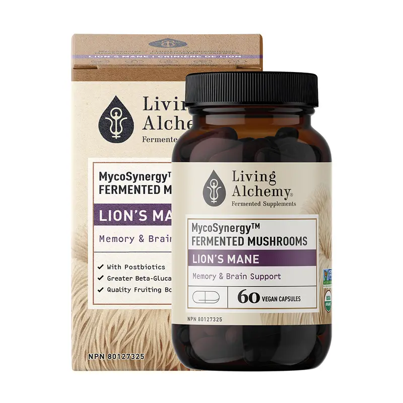 Living Alchemy Mycosynergy Lion’S Mane – Cognitive Support Mushroom Extract 1