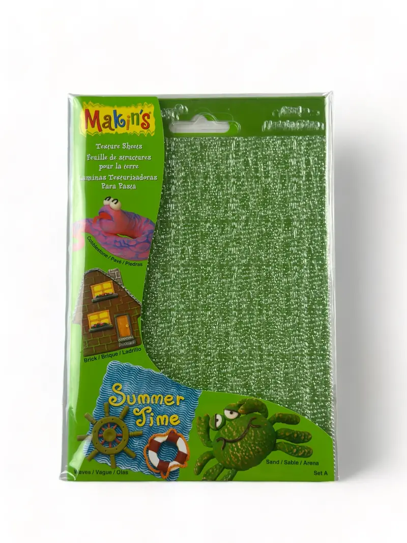 Makin Clay Texture Sheet Set A – Foundational Embossing Design Collection 1