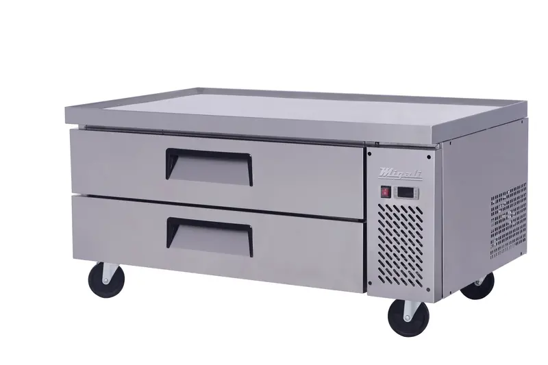 Migali C-Cb48-Hc Chef Base Refrigerator — 48.4-Inch Width, Dual-Drawer Configuration 1