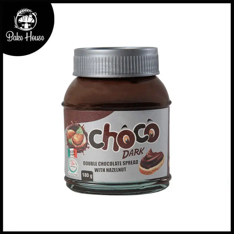 Milkyz Double Dark Chocolate Hazelnut Spread – 180G Jar 1