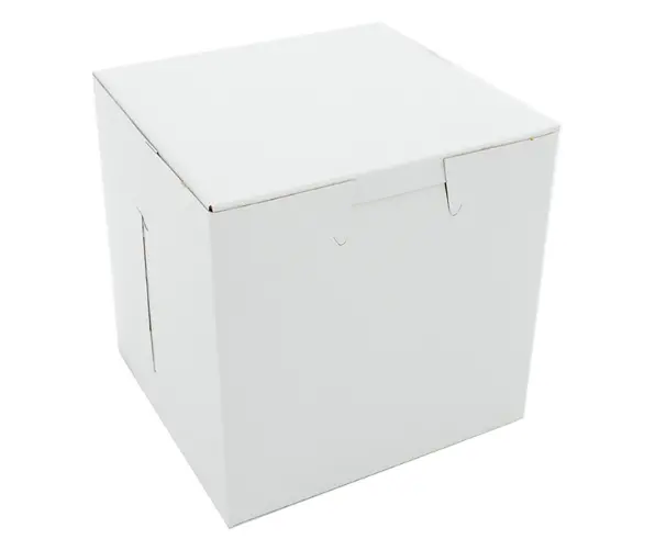 Mini Square Cake Box – 4" X 4" X 4", 200 Per Case 1