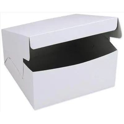 One-Piece Cake Box – 8" X 8" X 4", 250-Unit Case 1