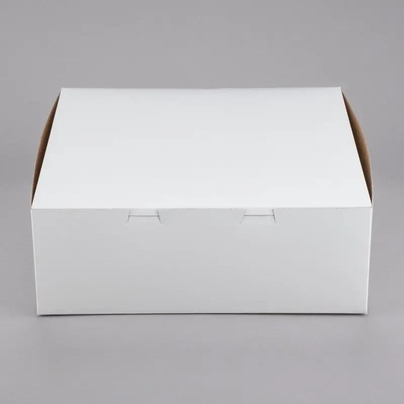 One-Piece Square Cake Container – 12" × 12" × 5.5" – 100-Pack 1