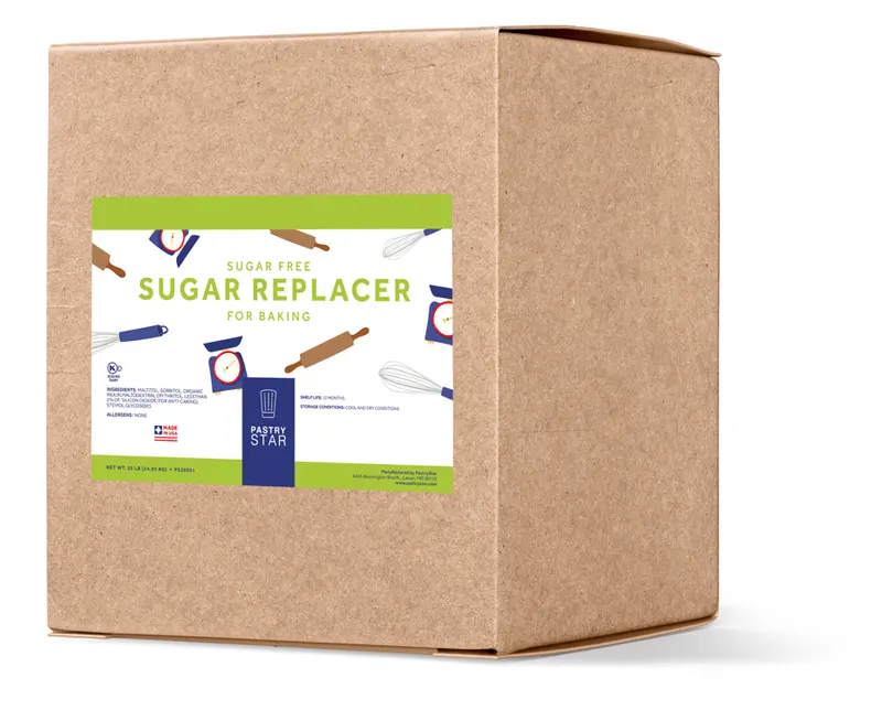 Pastrystar Sugar-Free Baking Replacer – 55 Lb Low-Calorie Alternative 1