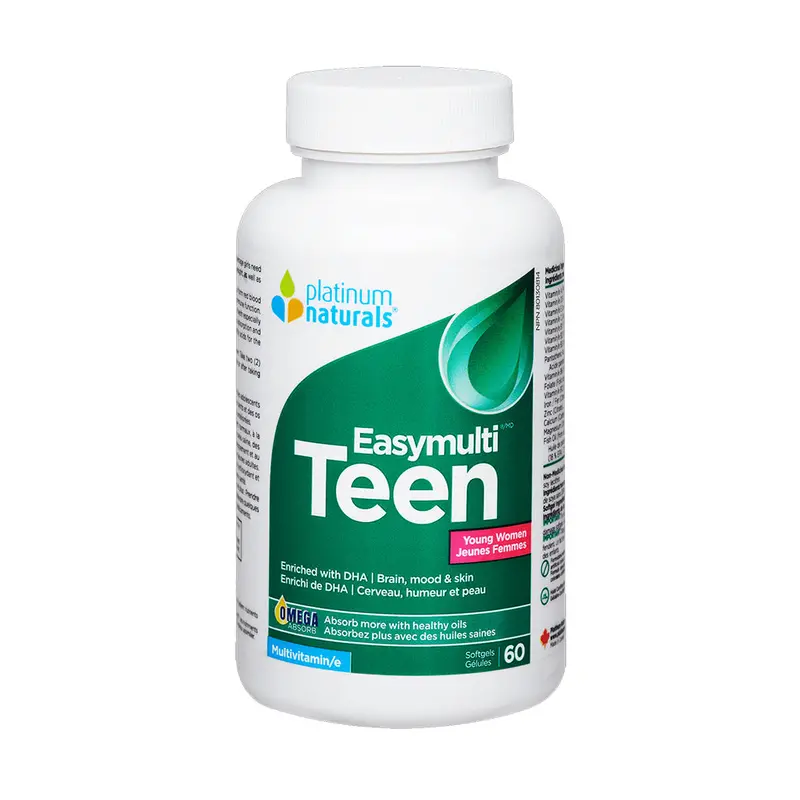 Platinum Naturals Easymulti Teen Multivitamin For Young Women 1