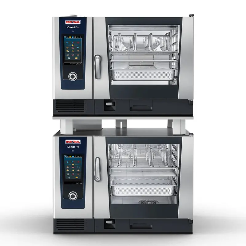 Rational Icp 6-Full Double Full-Size Combi Oven – 208/240V 1-Phase, Boiler-Based, Lp-Fueled 1
