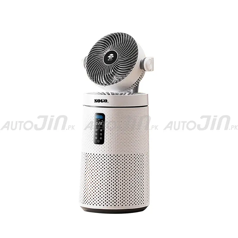 Sogo Smart Wi-Fi Air Purifier & Oscillating Circulator Fan – 1980 Sq. Ft. Coverage, Washable Filter 1