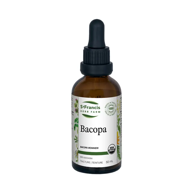 St. Francis Herb Farm Bacopa Monnieri – Traditional Cognitive Support 1
