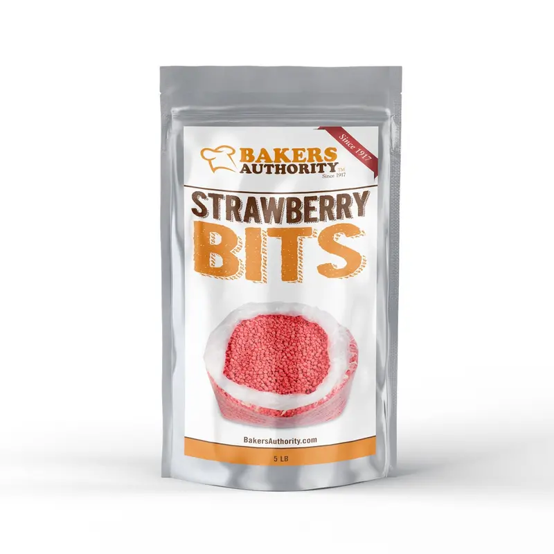 Strawberry Bits – Freeze-Dried Sliced Fruit, 50 Lb Bulk Container 1