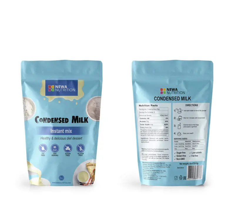 Sugar-Free Condensed Milk Alternative – Powdered Mix 1