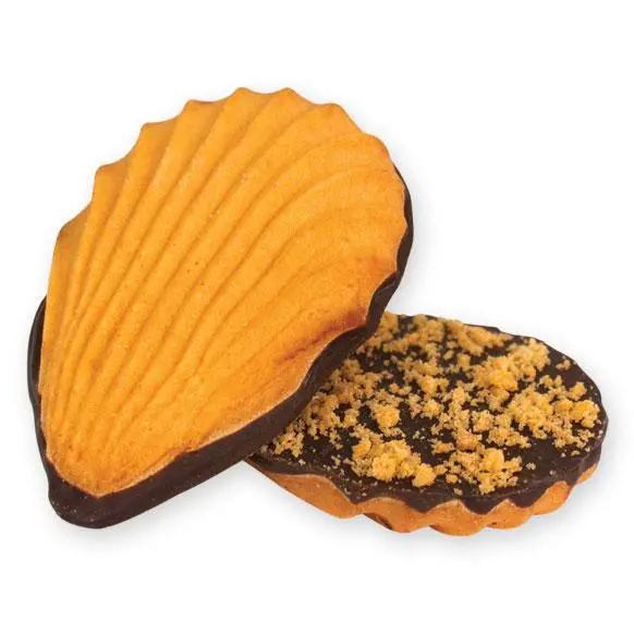 Sugar-Free Orange Fan Cookies – 185 Count Box 1