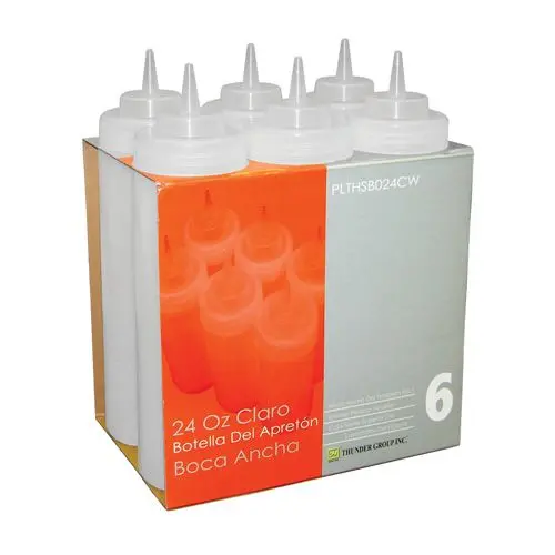 Thunder Group Clear 32-Ounce Squeeze Bottle For Culinary Use 1