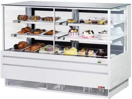 Turbo Air Tcgb-60Uf-Co-W-N 60-Inch Combo Bakery Display Case – White Frame 1