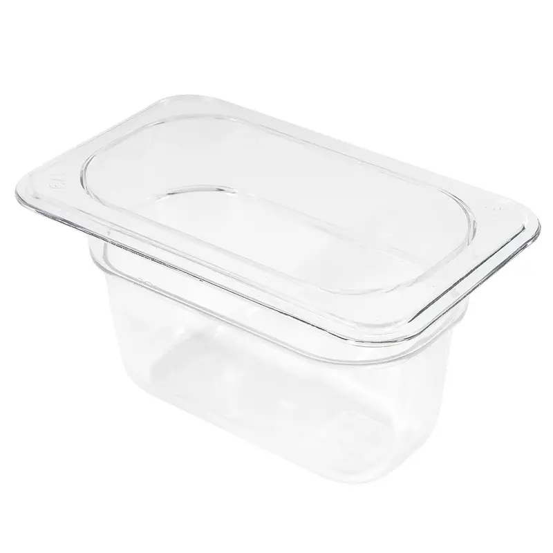 Winco Sp7904 4-Inch 1/9-Size Polypropylene Food Pan 1